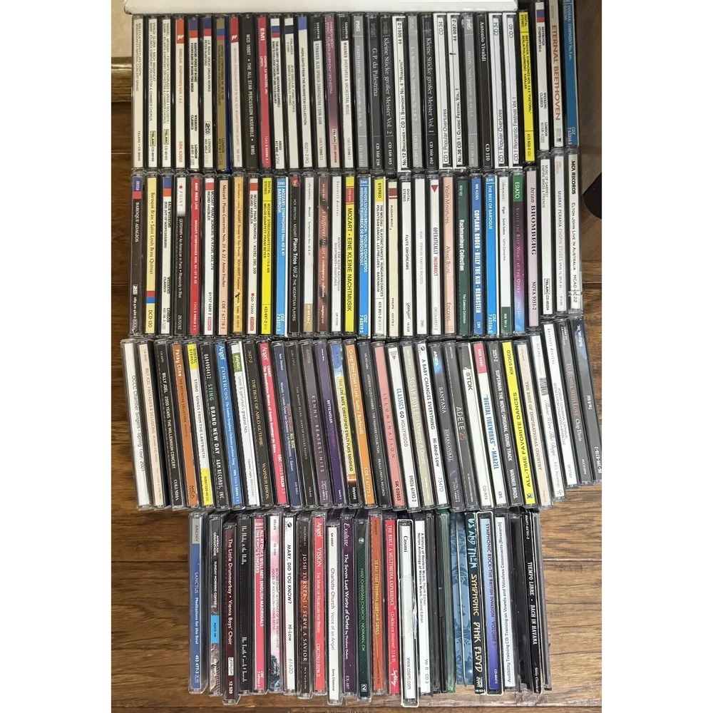 120*Vintage CD songs lot-including concert masters‎ and classical etc Deadstock